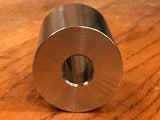 EXTSW 3/8" ID x (1 1/2"/ 1.490" OD) x 2" thick 316 Stainless Spacer