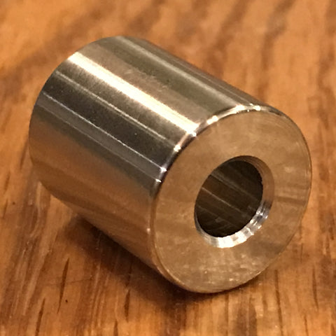 EXTSW 1/4” ID x (5/8”/.615" OD) x 3/4” Thick 304 Stainless Spacer