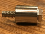 EXTSW 1/4” ID x (5/8”/.615" OD) x 3/4” Thick 304 Stainless Spacer