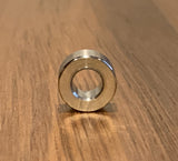 EXTSW 1/4” ID x (1/2”/ .490")  x 1/4” thick 316 Stainless Spacers