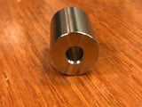 EXTSW 1/4" ID x (3/4”/.740" OD) x 1" thick 316 Stainless Spacer