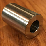 EXTSW .758" ID x 1 1/4" OD x 2” thick 304 Stainless Shaft Spacer