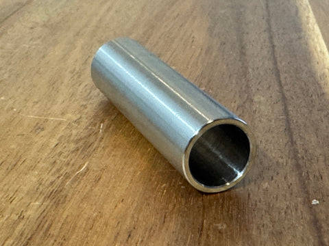 (4 pc) Custom EXTSW  12.18 mm ID x 17 mm OD x 60.12 mm thick 316 Stainless Shaft Spacer