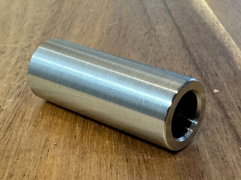 EXTSW 10 mm ID x 15.62 OD x 50 mm  long 316 Stainless Spacer