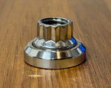 EXTSW BEVELED 7/16” ID x 1" (.990") OD x .250/.160” Thick 316 SS, Fits #401-8306 ARP 12 pt Nut