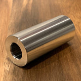 EXTSW 7/16” ID x ( 7/8" / .865") OD x 2 1/8” thick 316 Stainless Spacer