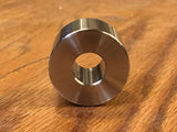 EXTSW 1/2” ID x (1 1/8”/ 1.115" OD) x 3/4" thick 316 Stainless Steel Spacer