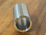 EXTSW 1.007” ID x 1 1/4" (1.240) OD x 2” Thick 316 Stainless Shaft Spacer
