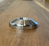 EXTSW BEVELED 1/4" ID x 1 1/2” (1.490") OD x 3/8" Thick 316 SS Countersunk Washer