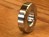 (100 pc) Custom EXTSW 3/8” ID x ( 3/4” /.740")  OD x .280” thick 304 Stainless Spacers