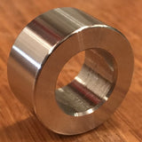 (4 pc) Custom EXTSW 9/16" ID x 1" OD x 7/16" Thick 316 Stainless Spacers