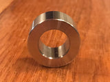 (4 pc) Custom EXTSW 9/16" ID x 1" OD x 7/16" Thick 316 Stainless Spacers