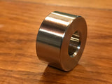 EXTSW 1/2” ID x (1 1/8”/ 1.115" OD) x 3/8 Thick 316 Stainless Spacer