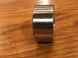 EXTSW 1/2” ID x (1 1/8”/ 1.115" OD) x 3/8 Thick 316 Stainless Spacer