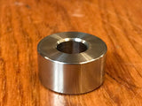 EXTSW 1/2” ID x (1 1/8”/ 1.115" OD) x 3/8 Thick 316 Stainless Spacer