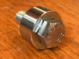 EXTSW 1/2” ID x (1 1/8”/ 1.115" OD) x 3/8 Thick 316 Stainless Spacer