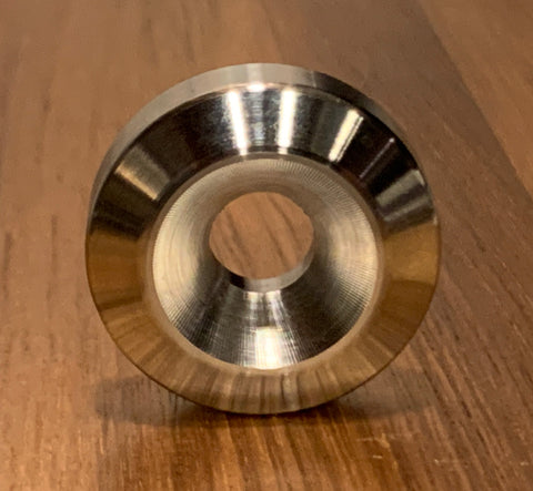 EXTSW BEVELED 3/8" ID x 1 1/4" (1.240") OD x .272" Thick 316 SS Countersunk Washer
