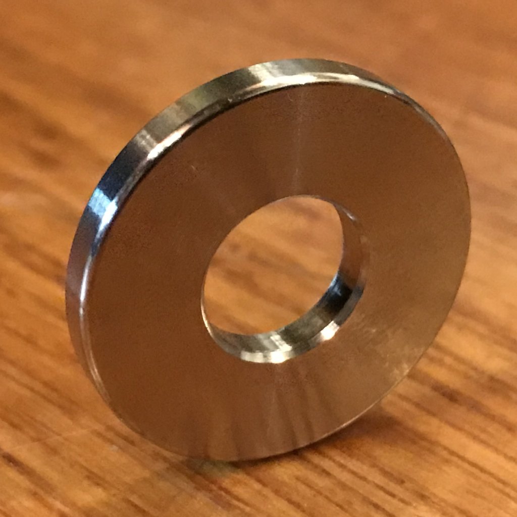 EXTSW 10.03 mm ID x 15 mm OD x 5.59 mm Thick 316 Stainless Spacer