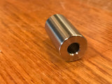 EXTSW 1/4" ID x (5/8”/.615" OD) x 1 1/4" long 316 Stainless Spacer