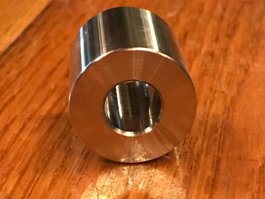 EXTSW 5/8” ID x 1 1/8” OD x 2” thick 316 Stainless Spacers