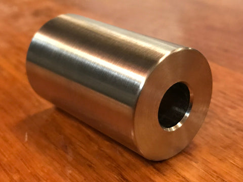 EXTSW  1/2" ID x  ( 1 1/4" / 1.240") OD x 2 5/8" Thick 316 Stainless Spacer