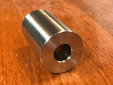 EXTSW  1/2" ID x  ( 1 1/4" / 1.240") OD x 2 5/8" Thick 316 Stainless Spacer