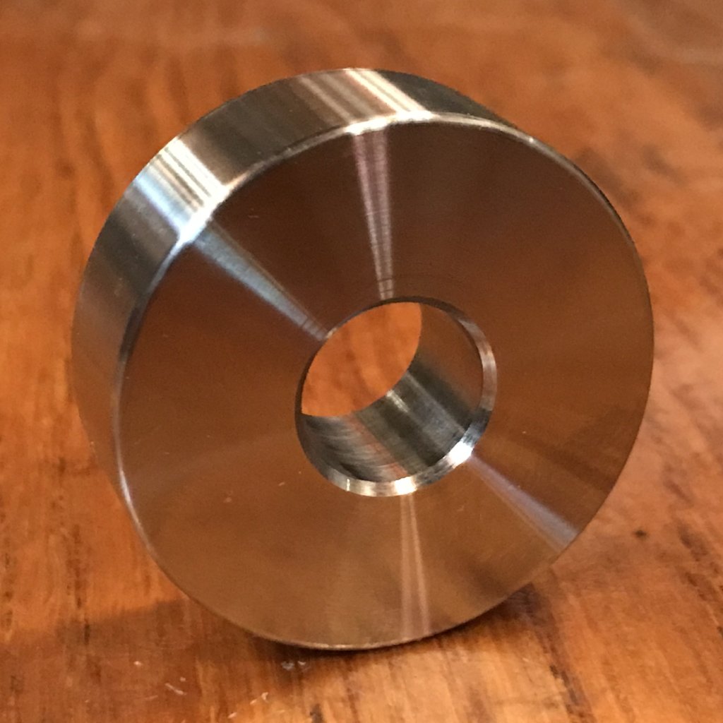 EXTSW 1/2" ID x 1 5/8" OD x 1/2" Thick 316 Stainless Spacer
