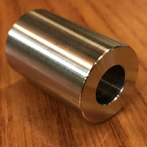 EXTSW 1/2" ID x 1” OD x 1 3/8” thick 316 stainless shaft spacer