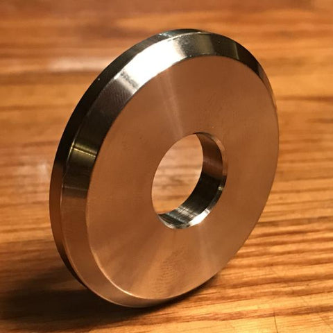 EXTSW BEVELED 5/8" ID x ( 2” / 1.990") OD x 1/4" thick 316 Stainless Washer