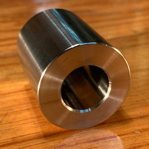 Custom EXTSW 5/8" ID x 1 1/4” OD x 2 1/2” thick 316 Stainless Spacer