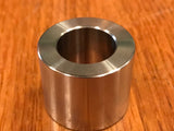 EXTSW 3/4 / .755” ID x 1 1/4” x 1 inch long 304 Stainless Shaft spacer