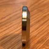 EXTSW BEVELED 3/8” ID x 1 1/4" (1.240") OD x 1/4” Thick 316 Stainless Washer