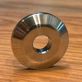 EXTSW BEVELED 3/8” ID x 1 1/4" (1.240") OD x 1/4” Thick 316 Stainless Washer