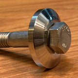 EXTSW BEVELED 3/8” ID x 1 1/4" (1.240") OD x 1/4” Thick 316 Stainless Washer