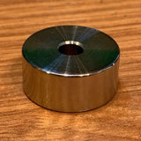 EXTSW 1/4” ID x 1" (.990") OD x 7/16” Thick 316 Stainless Spacer