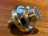 EXTSW BEVELED 5/16” ID x 7/8” (.865") OD x .160/.115” Thick 316 SS, Fits #612 ARP Bolts