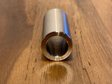 EXTSW 1/2" ID x (3/4”/.740" OD) x 2 1/8” thick 316 Stainless Shaft Spacer