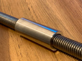 EXTSW 1/2" ID x (3/4”/.740" OD) x 2 1/8” thick 316 Stainless Shaft Spacer
