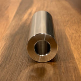 EXTSW 5/8” ID x (1” / .990" OD) x 3” thick 316 Stainless Spacer