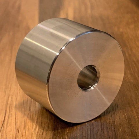 EXTSW 1/2” ID x (1 1/2” / 1.490") OD x 1" Long 316 Stainless Steel Spacer