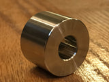 EXTSW  7/16” ID x (1 1/8”/ 1.115" OD) x 1" thick 316 Stainless Steel Spacer