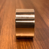 EXTSW 3/4" / .757” ID x (1 1/4” / 1.240" OD) x 3/4” Thick 316 Stainless Shaft Spacer