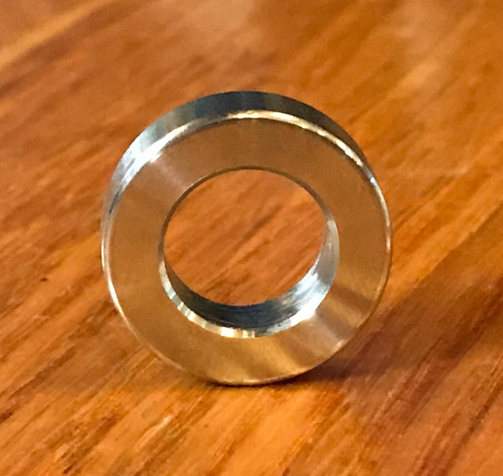 EXTSW 5/8” ID x (3/4”/.740" OD) x 7/16" Thick  316 Stainless Spacer