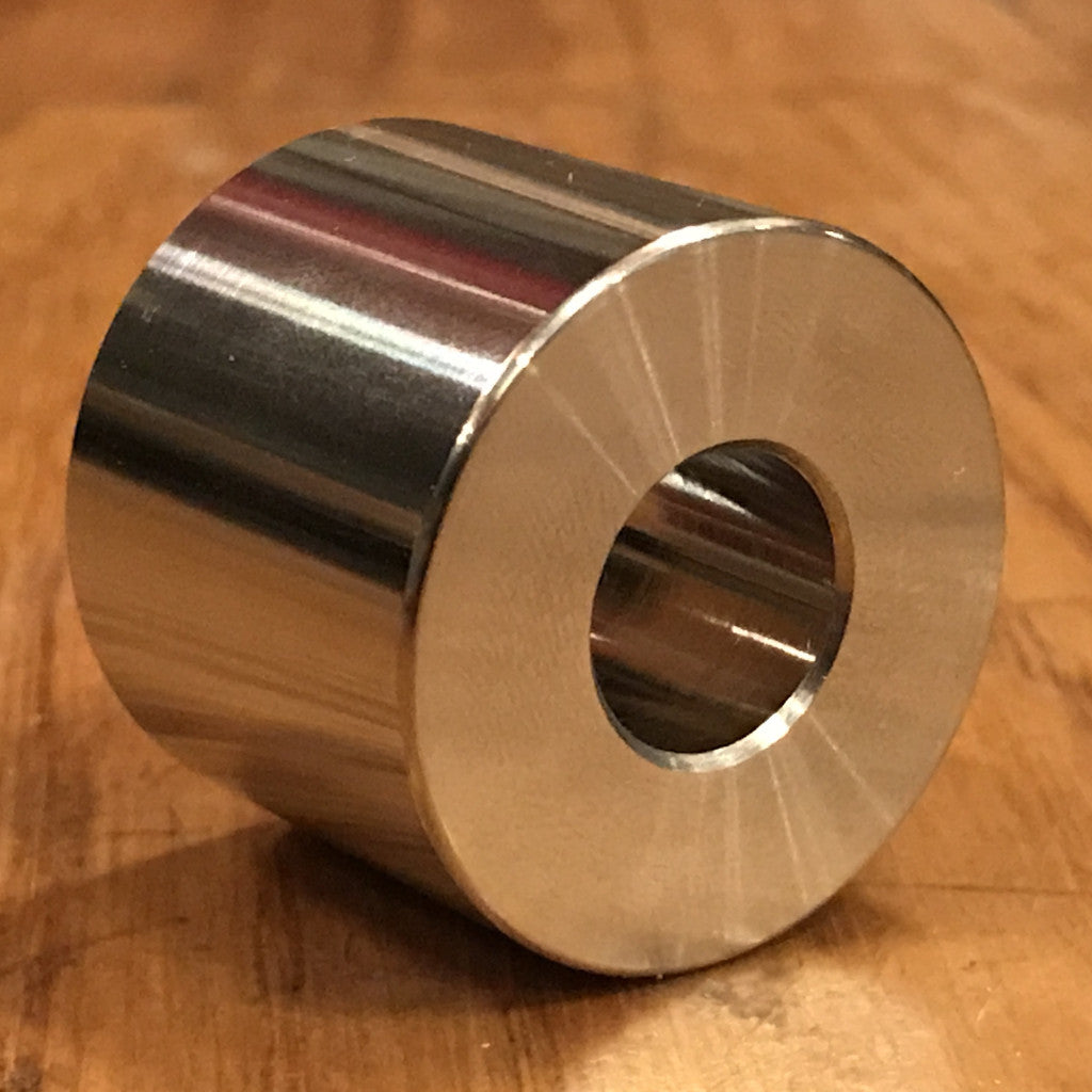 EXTSW (13.2 mm / .520” ID) x 1 1/4” OD x 1" long 316 Stainless Spacer