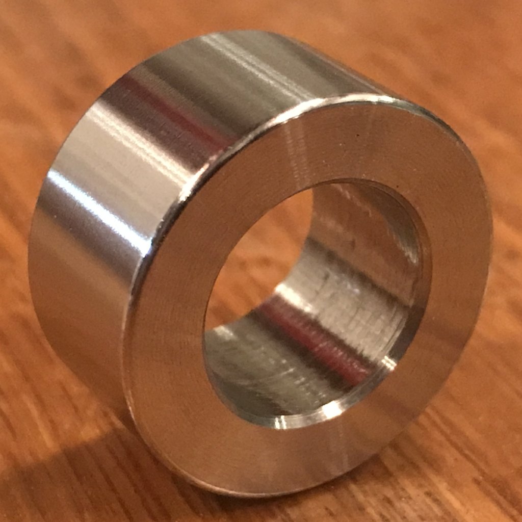 EXTSW 9/16" ID x 1" OD x 3/8" Thick 304 Stainless Spacer