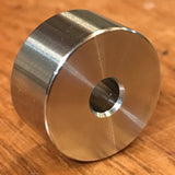 EXTSW 1/4” ID x (1" / .990")  OD x 1/2” Thick 316 Stainless Spacer