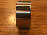 (100 pc) Custom extsw 3/8” ID x 1” OD x 1/2” Thick 316 Stainless Spacers
