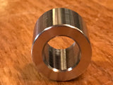EXTSW 7/16” ID x 3/4” (.740")  OD x 3/4" thick 304 Stainless Steel Spacer