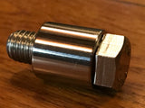 EXTSW 7/16” ID x 3/4” (.740")  OD x 3/4" thick 304 Stainless Steel Spacer