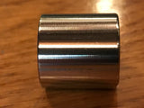 EXTSW 1/4” ID x 1/2” (.490") x 3/4" Thick 316 Stainless Spacer